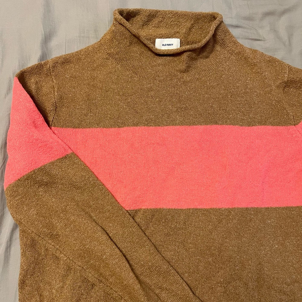 Vintage Style Cowl Neck Sweater